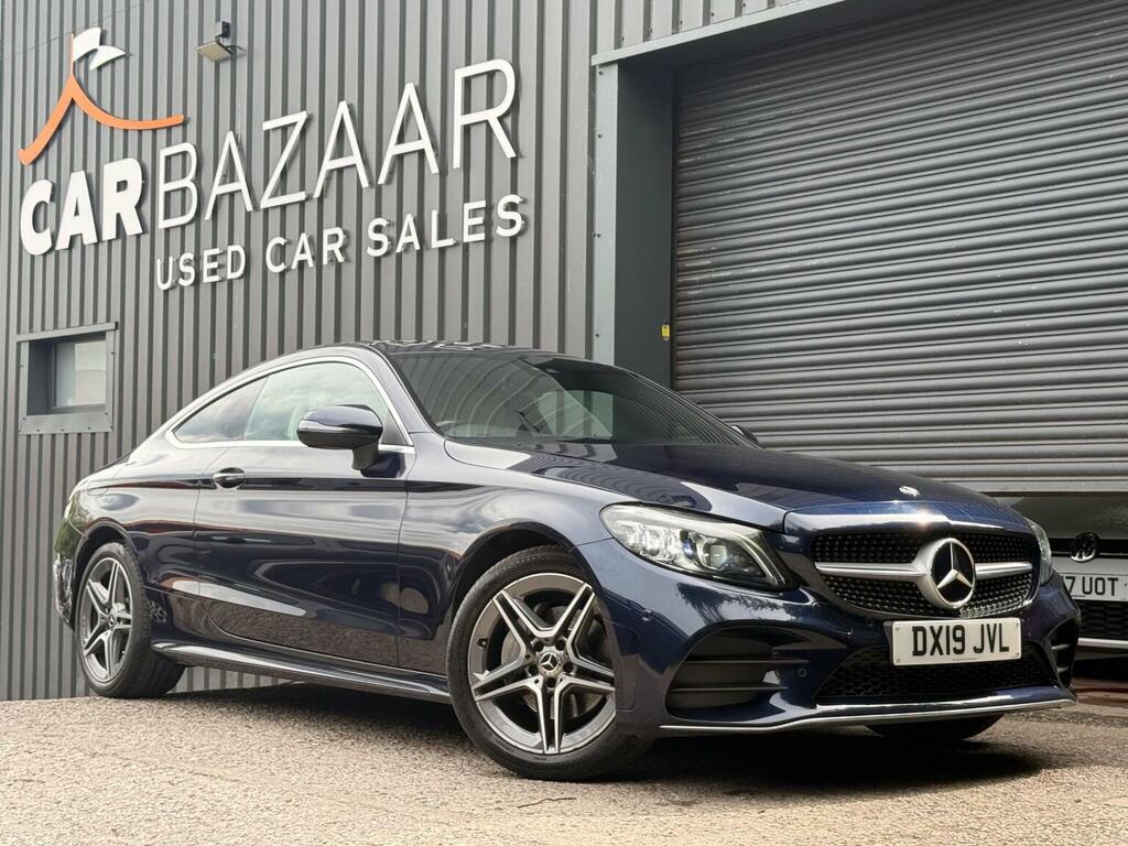 Mercedes-Benz C Class 1.6 C180 Amg Line Premium G-tronic Euro 6 Ss DX19JVL Blue