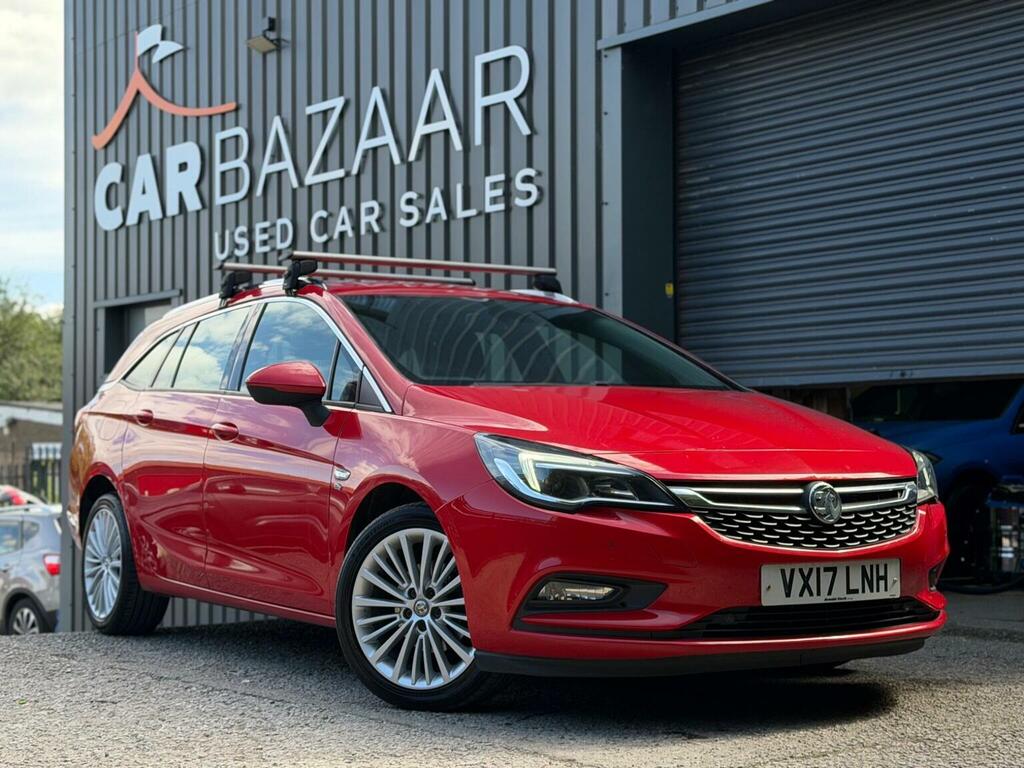Vauxhall Astra 1.4I Turbo Elite Nav Sports Tourer Euro 6 S VX17LNH Red