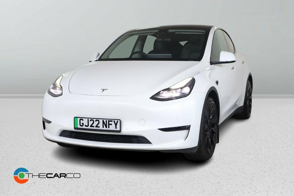 Tesla Model Y Suv GJ22NFY White #4