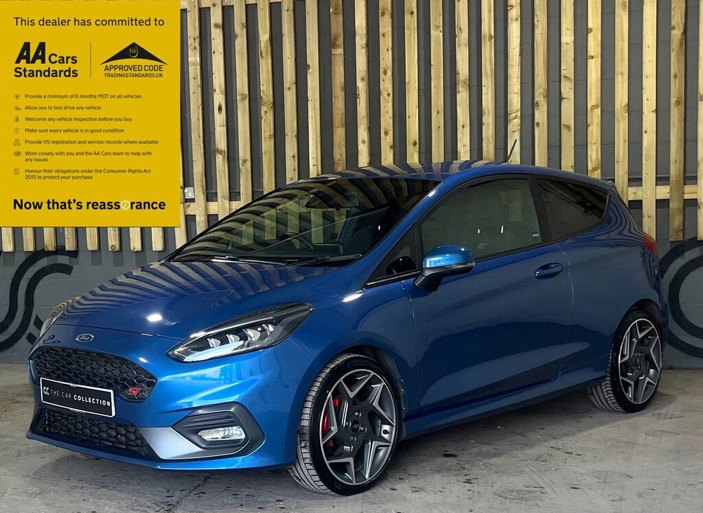 Ford Fiesta 1.5T Ecoboost St-2 Hatchback Eur Blue #3