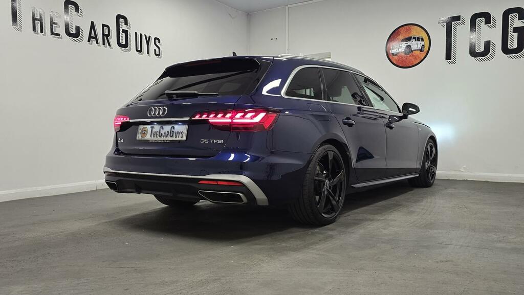 Audi A4 Avant S Line Blue #3