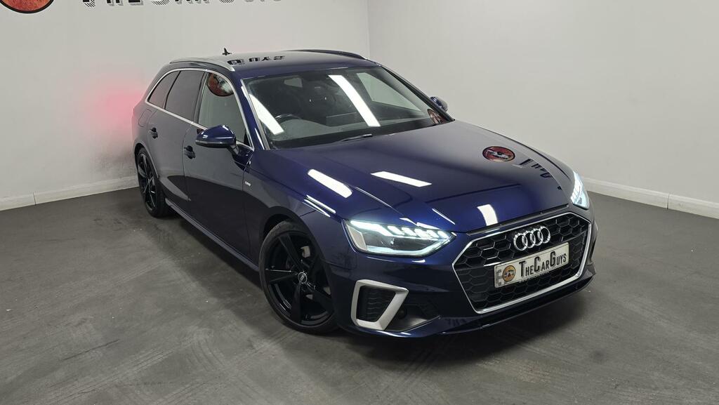 Audi A4 Avant S Line Blue #4
