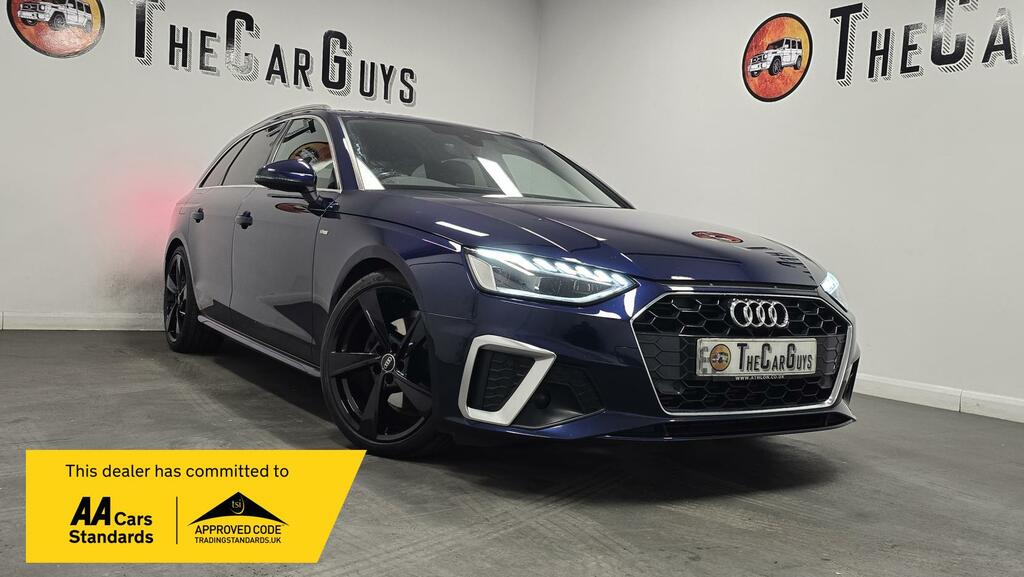 Audi A4 Avant S Line Blue