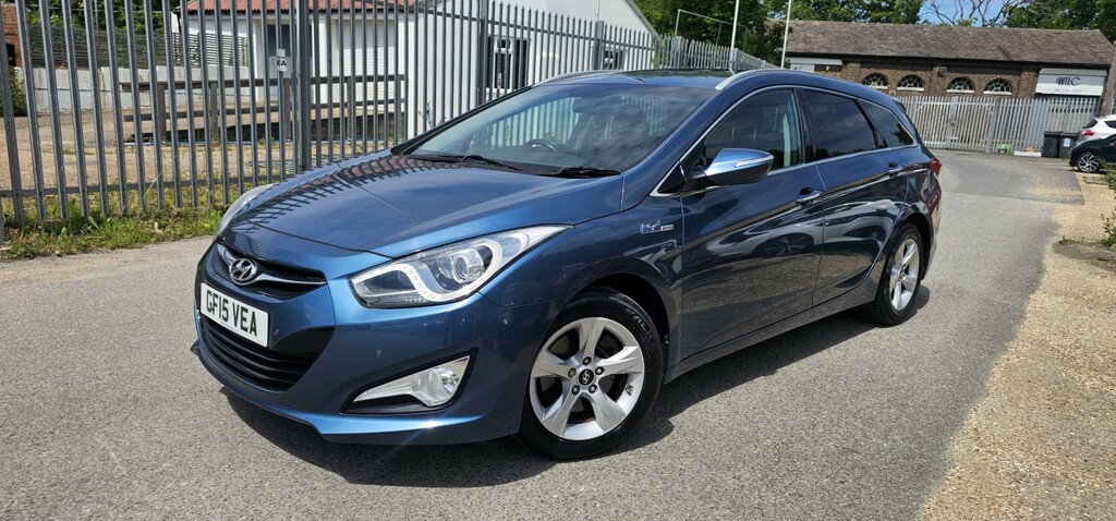 Hyundai I40 Estate 1.7 Crdi Blue Drive Style 2015 Blue #6