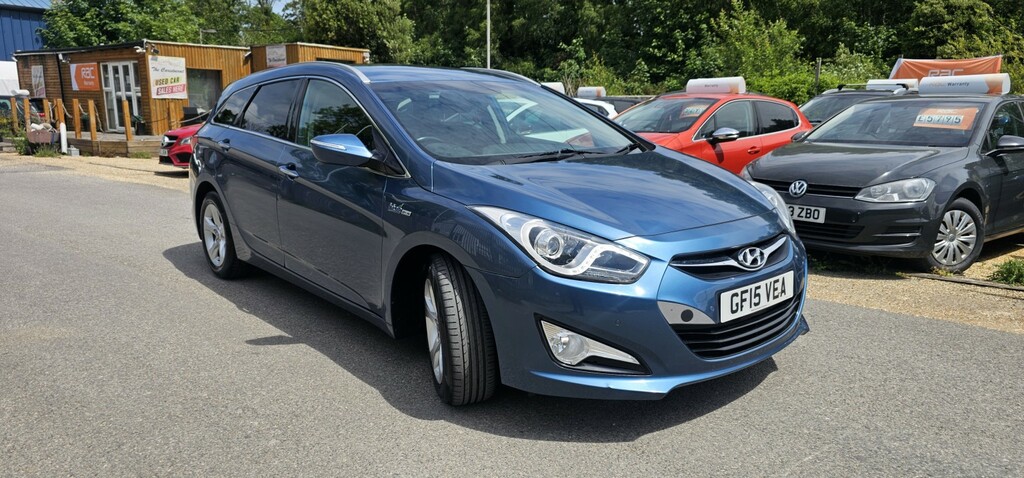 Hyundai I40 Estate 1.7 Crdi Blue Drive Style 2015 Blue