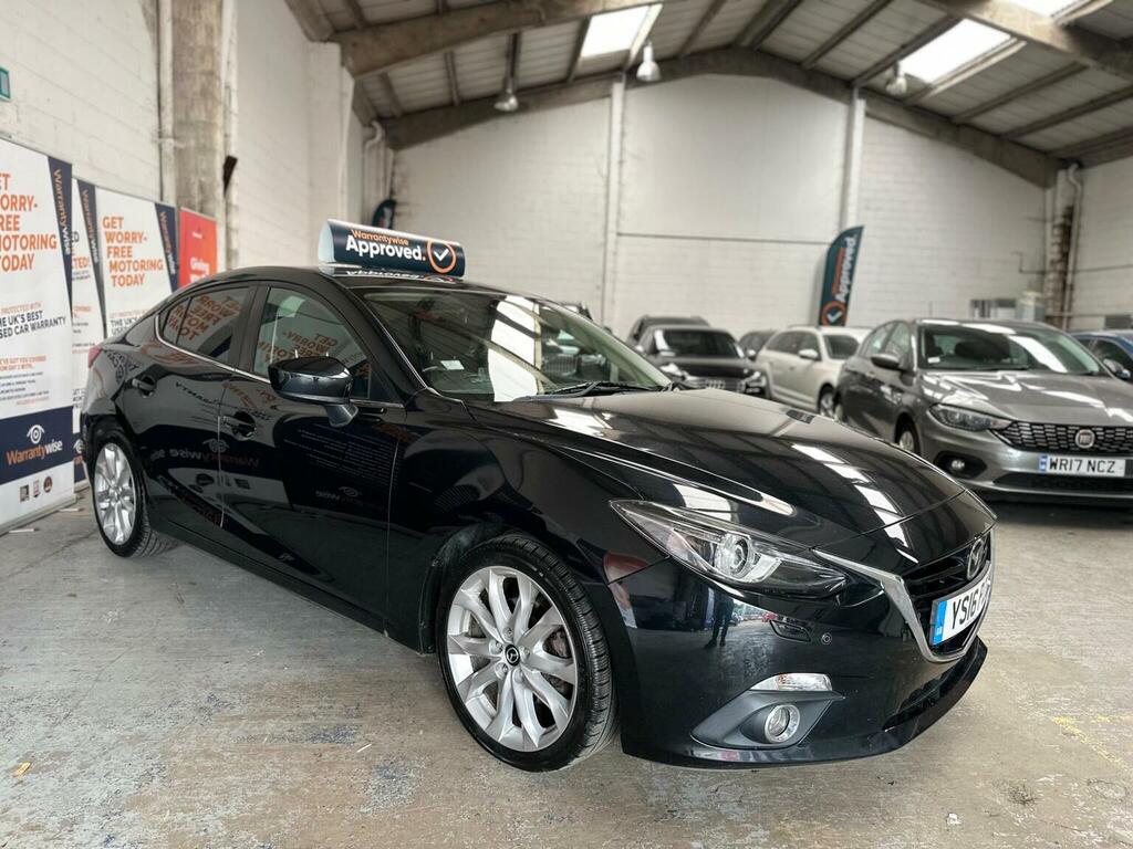 Mazda 3 Saloon 2.0 Skyactiv-g Sport Nav Fastback Euro 5 S Black