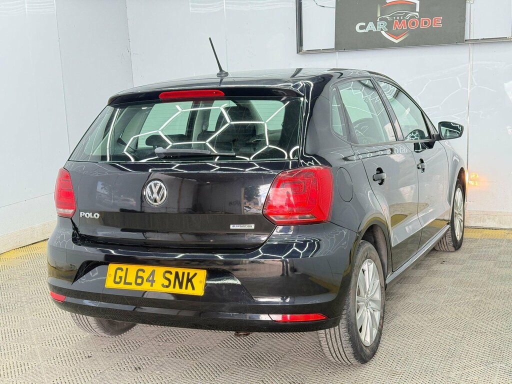 Volkswagen Polo 1.0 Bluemotion Tech Se Euro 6 Ss GL64SNK Black #5