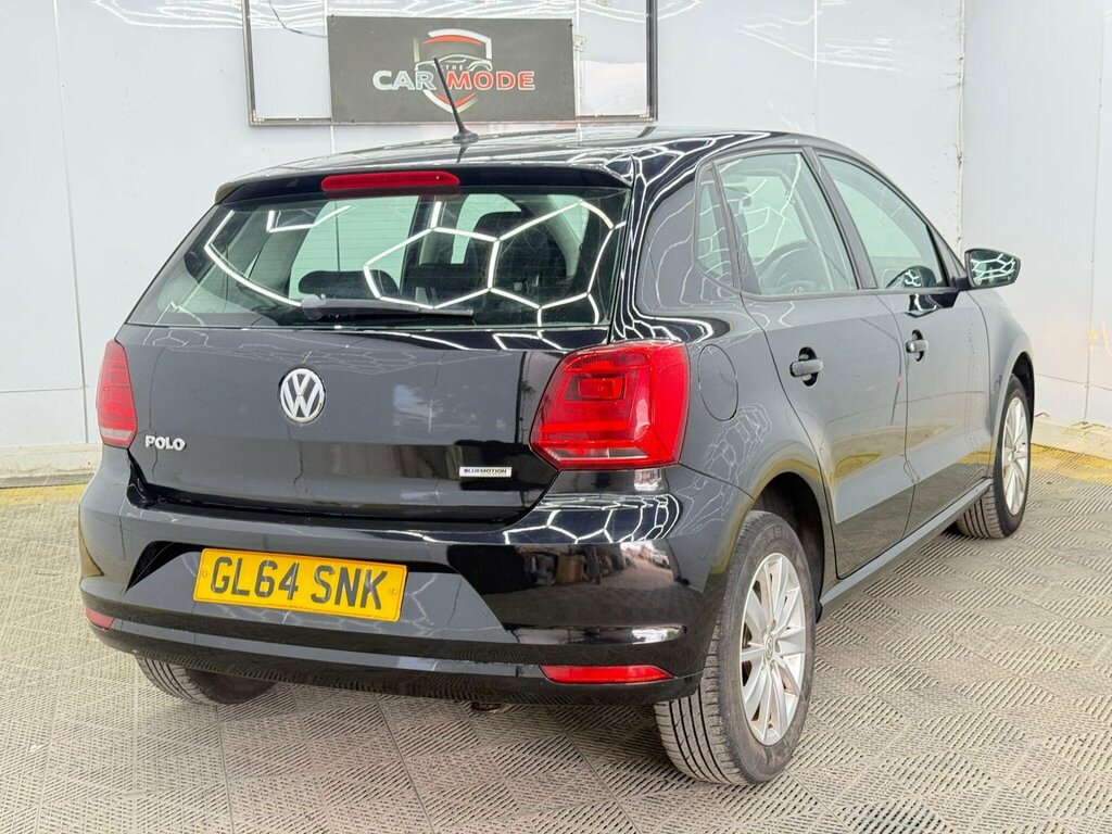 Volkswagen Polo 1.0 Bluemotion Tech Se Euro 6 Ss GL64SNK Black #6