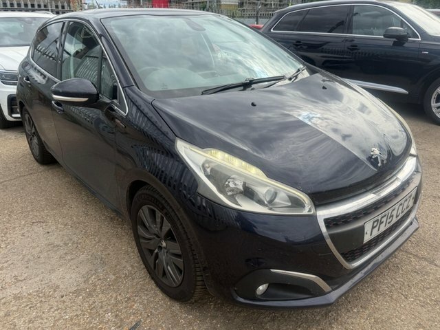 Peugeot 208 2015 1.6 Bluehdi Gt Line Euro 6 Ss Blue