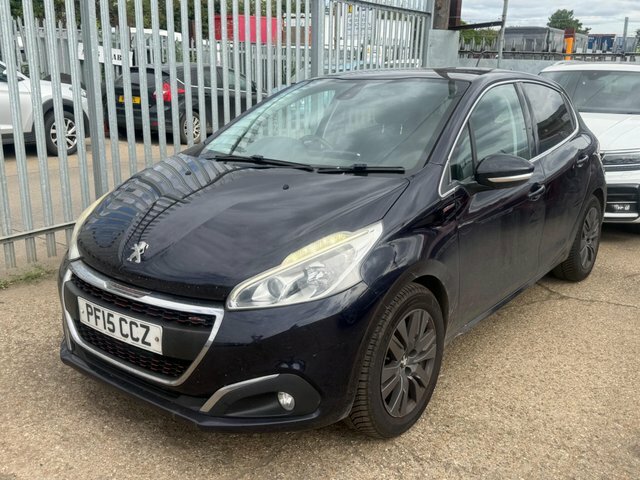 Peugeot 208 2015 1.6 Bluehdi Gt Line Euro 6 Ss Blue #2