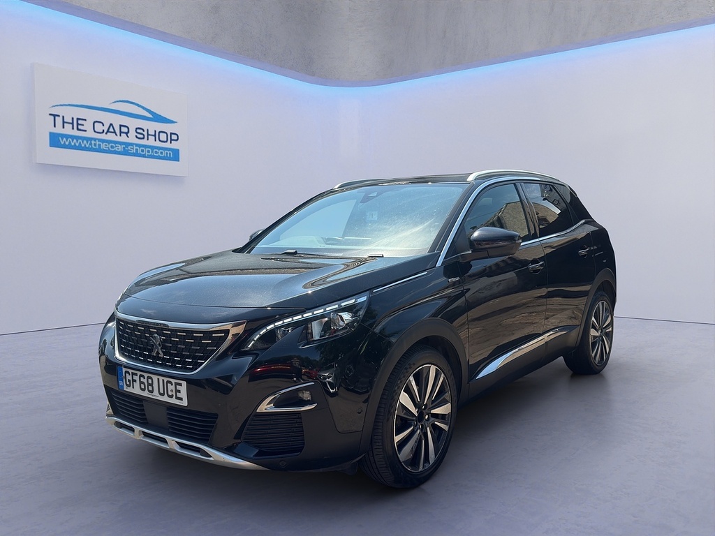 Peugeot 3008 Bluehdi Gt Line Premium GF68UCE Black