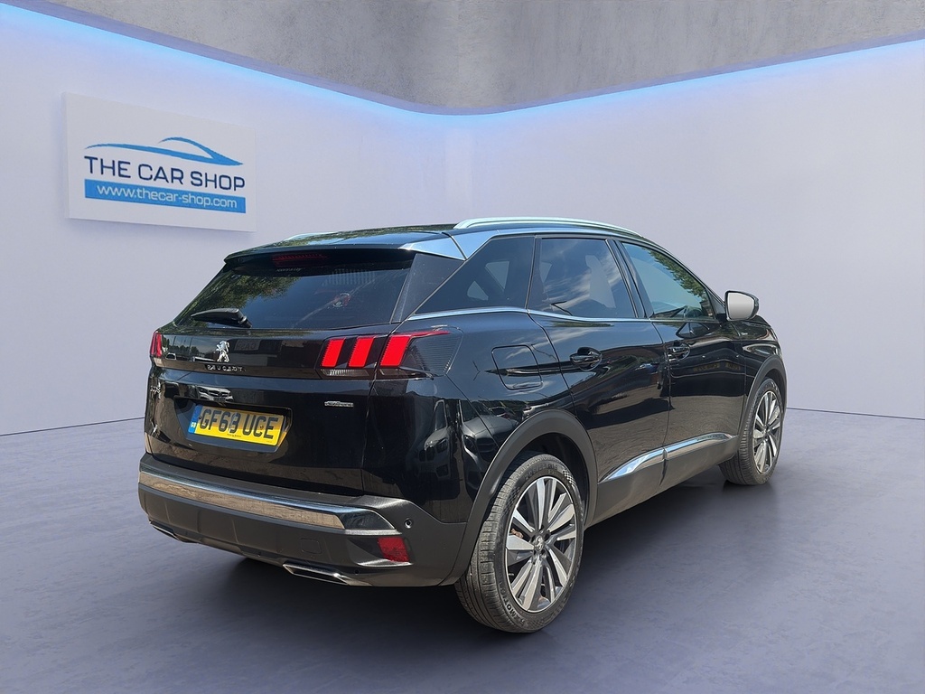Peugeot 3008 Bluehdi Gt Line Premium GF68UCE Black #5