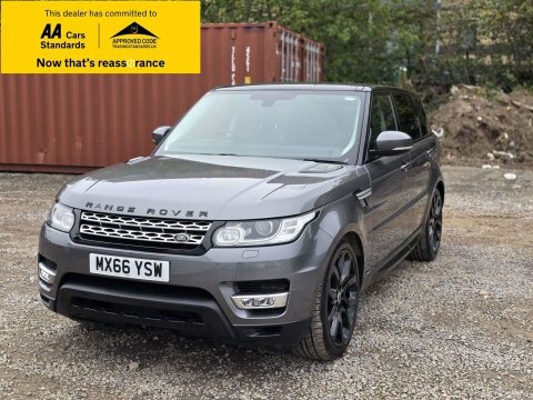 Land Rover Range Rover Sport 3.0 Sd V6 MX66YSW Grey #3