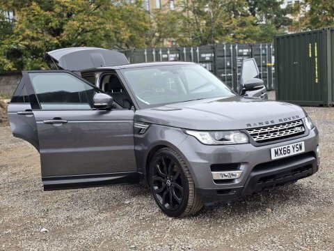 Land Rover Range Rover Sport 3.0 Sd V6 MX66YSW Grey #5
