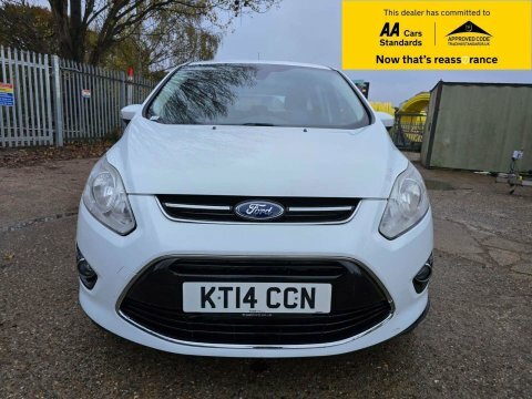 Ford C-Max 1.0T Ecoboost Titanium White #2