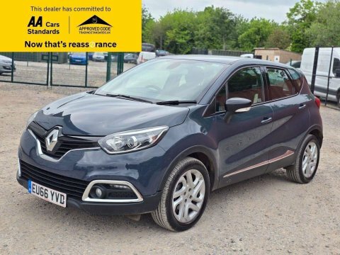Renault Captur 1.5 Dci Energy EU66YVD Blue #3