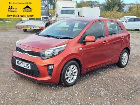 Kia Picanto 1.25 2 Hatchback WG67UJS Orange #3