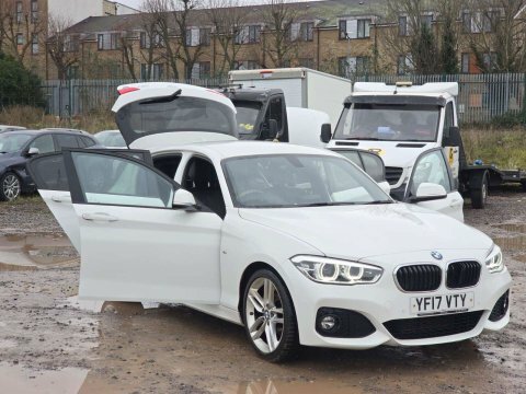 BMW 1 Series 2.0 118D M YF17VTY White #6