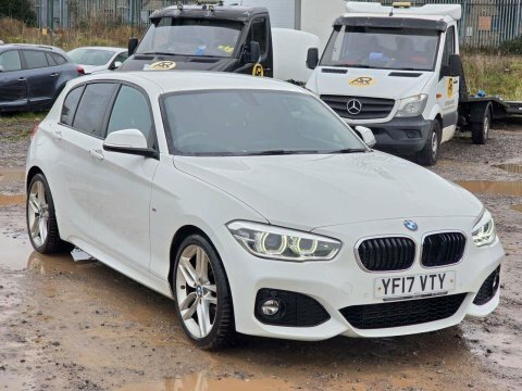 BMW 1 Series 2.0 118D M YF17VTY White #5