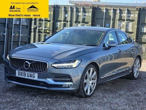 Volvo S90 2.0 D4 Inscription DX19UAG Grey #3