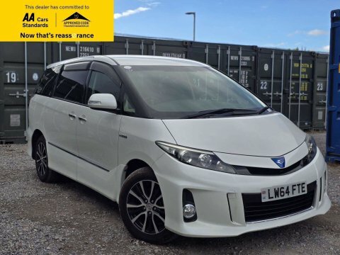 Toyota Estima Hybrideledoor Power Tailgatesuperclean White