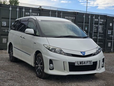 Toyota Estima Hybrideledoor Power Tailgatesuperclean White #5