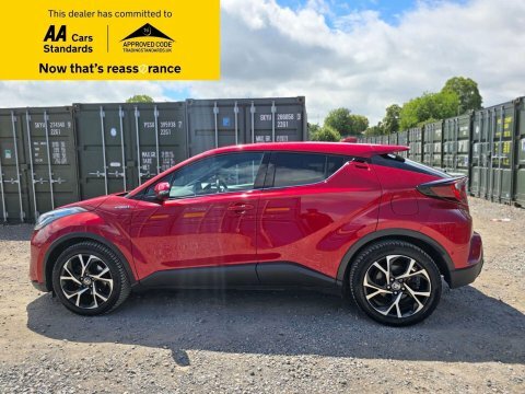 Toyota C-Hr 2.0 Vvt-h Gpf NX71YDH Red #4