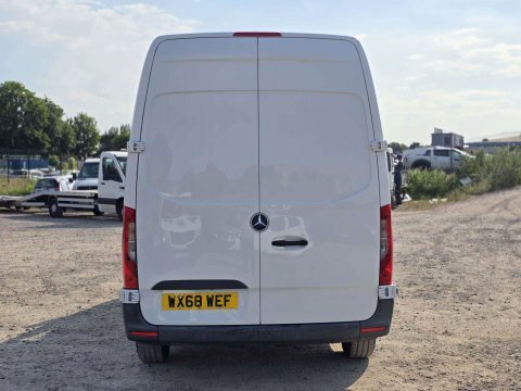 Mercedes-Benz Sprinter 2.1 314 Cdi WX68WEF White #6