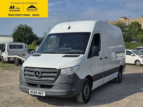 Mercedes-Benz Sprinter 2.1 314 Cdi WX68WEF White #3