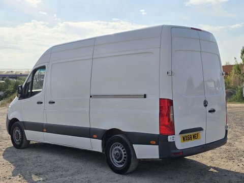 Mercedes-Benz Sprinter 2.1 314 Cdi WX68WEF White #5