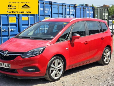 Vauxhall Zafira 1.4I Turbo Sri Red #3