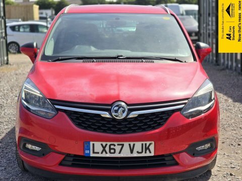 Vauxhall Zafira 1.4I Turbo Sri Red #2
