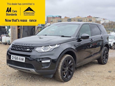 Land Rover Discovery Sport 2.0 Sd4 Hse OY68KHM Black #3