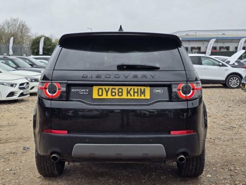 Land Rover Discovery Sport 2.0 Sd4 Hse OY68KHM Black #6
