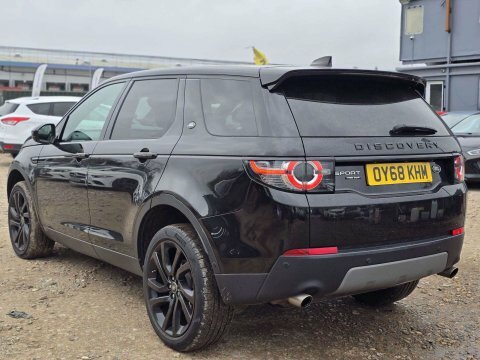 Land Rover Discovery Sport 2.0 Sd4 Hse OY68KHM Black #4
