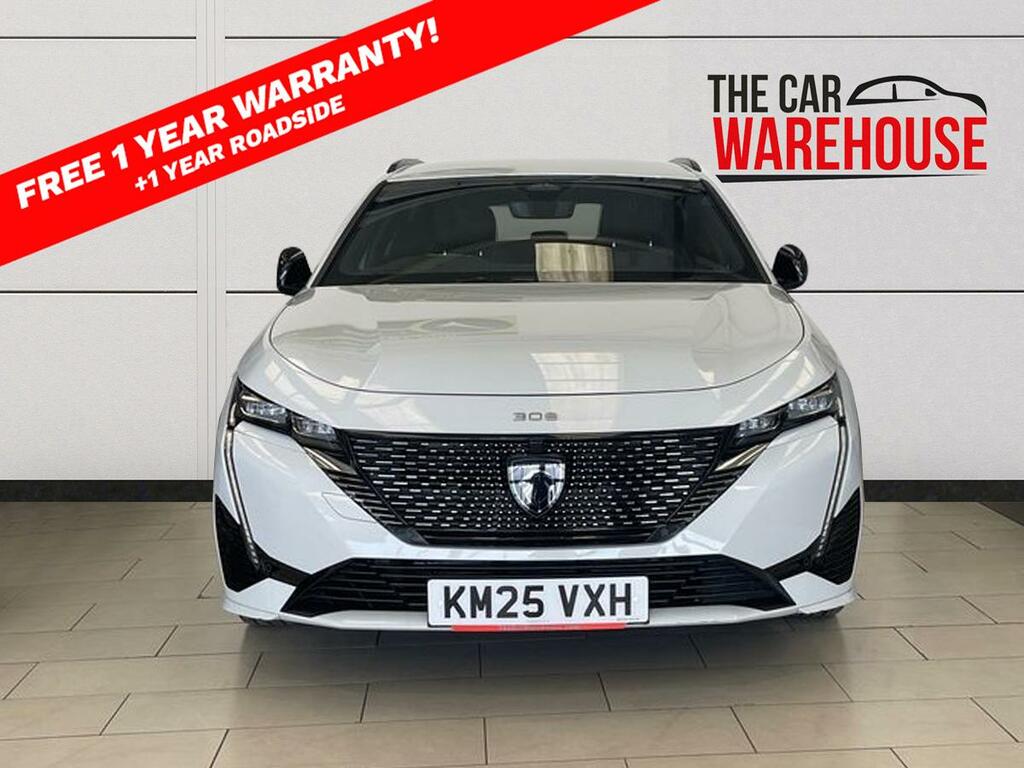 Peugeot 308 1.2 Hybrid 136 Gt E-dsc6 KM25VXH White #5