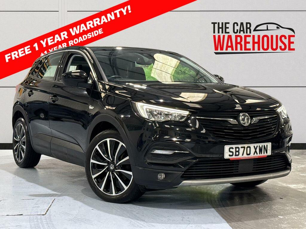 Vauxhall Grandland X 1.5 Turbo D Elite Nav Black