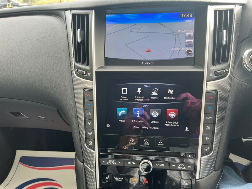 Infiniti Q50 Sport D White #9