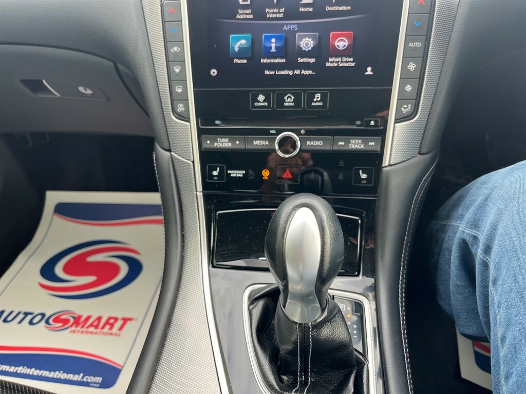 Infiniti Q50 Sport D White #11