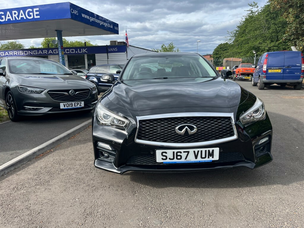 Infiniti Q50 Sport D Black #5