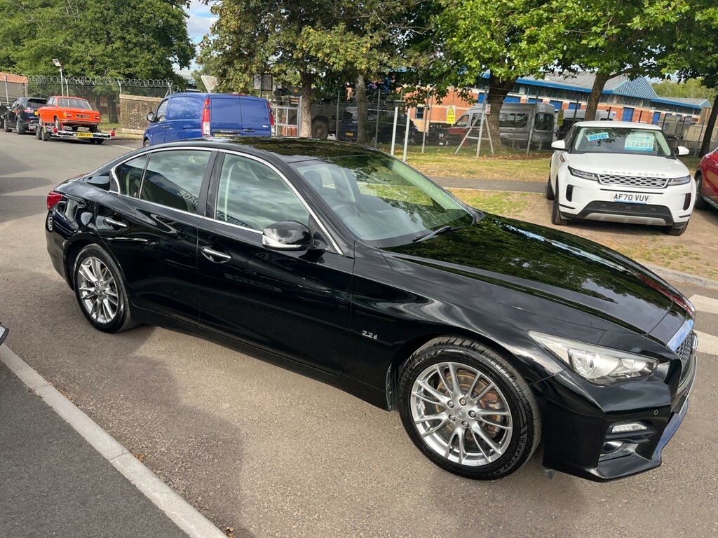 Infiniti Q50 Sport D Black #4