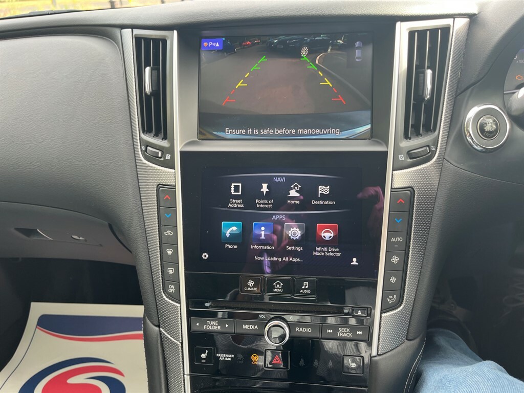 Infiniti Q50 Sport D White #10