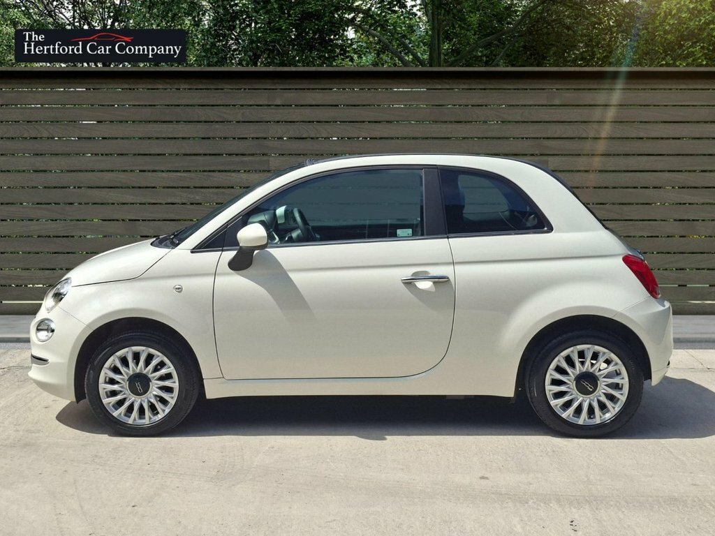 Fiat 500C Convertible White #4