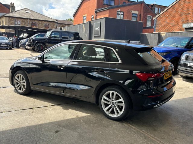 Audi A3 2023 1.4 Tfsie 40 Sport Sportback S Tronic Euro 6 NJ23HGX Black #3