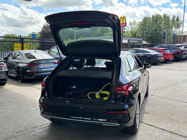 Audi A3 2023 1.4 Tfsie 40 Sport Sportback S Tronic Euro 6 NJ23HGX Black #4