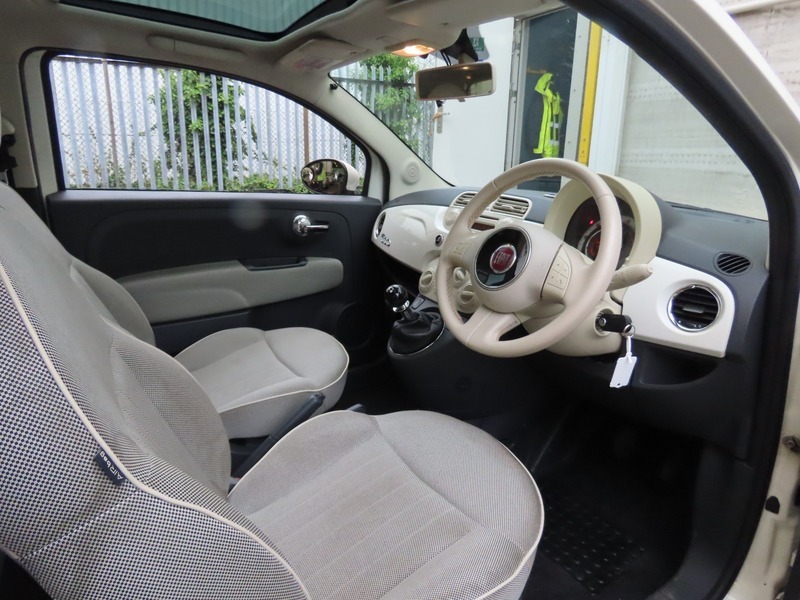 Fiat 500 1.2 Lounge Euro 5 Ss White #7