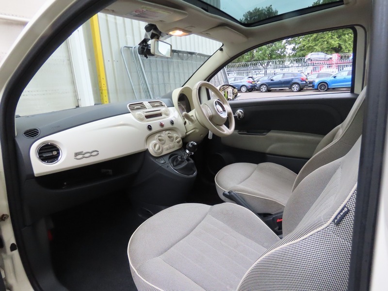 Fiat 500 1.2 Lounge Euro 5 Ss White #9