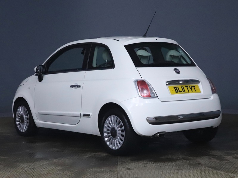Fiat 500 1.2 Lounge Euro 5 Ss White #6