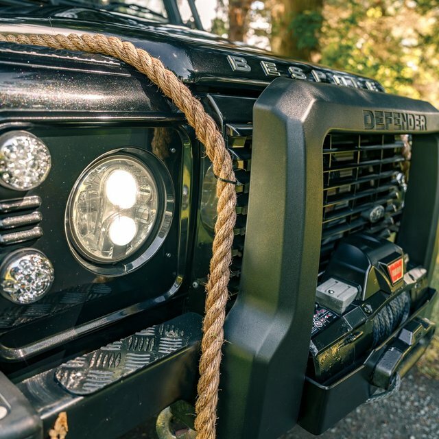 Land Rover Defender 110 110 County Station Wagon Silver #28