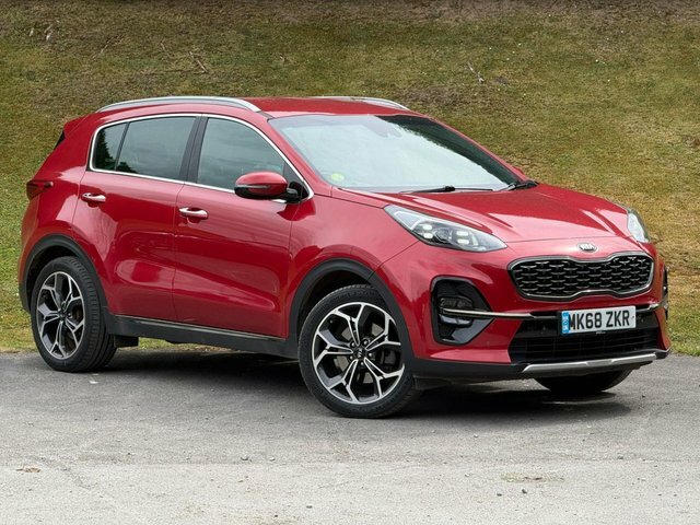Kia Sportage 1.6 Crdi Gt-line Suv Euro 6 Ss Red